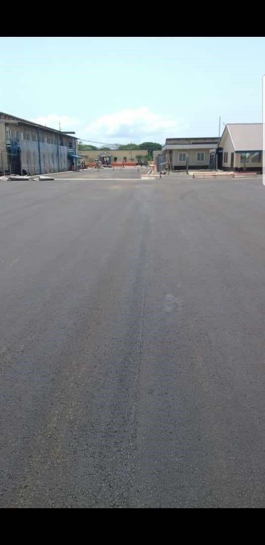 Airport asphalting and paving project by PEEKOB