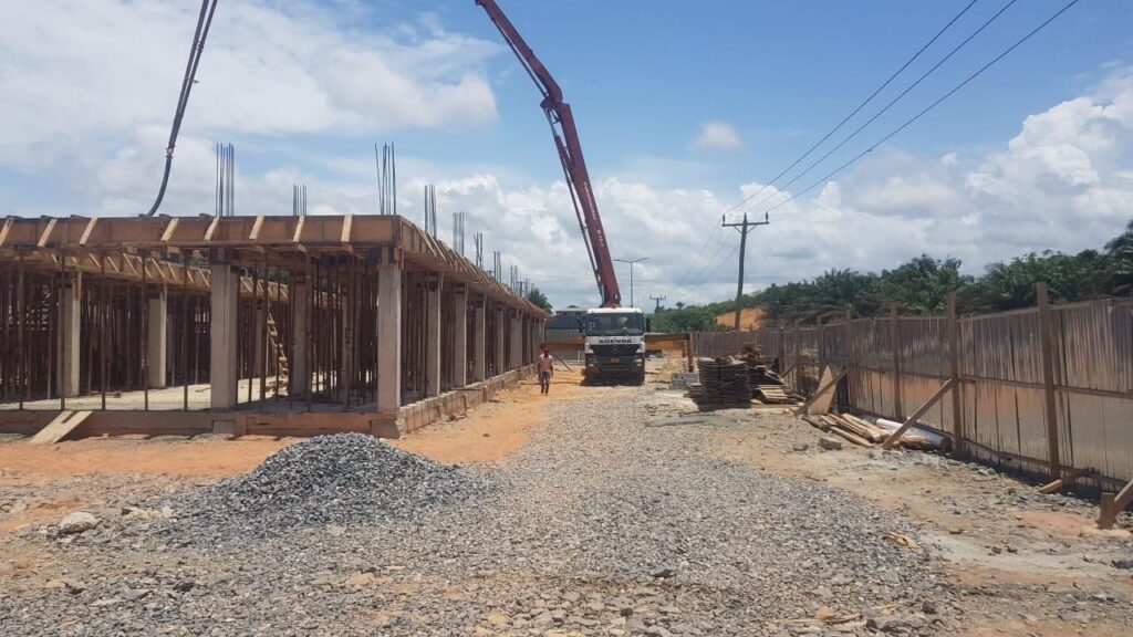 CONSTRUCTION OF BUSINESS PARK (OFFICE FACILIY, PIPE YARD WAREHOUSE AND WORKSHOP)