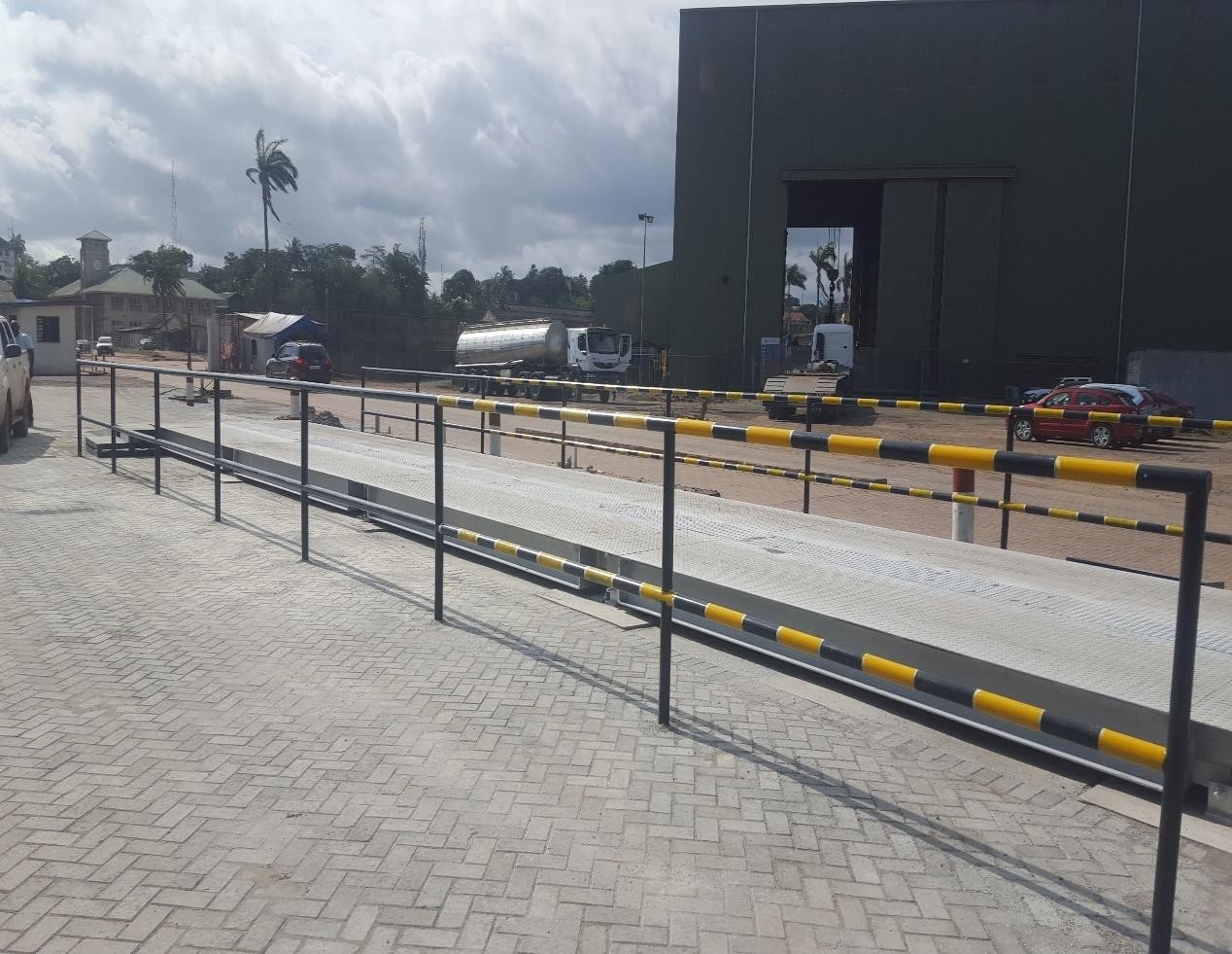 Construction of Weighing Bridge for Katoe Natie at Takoradi Harbour