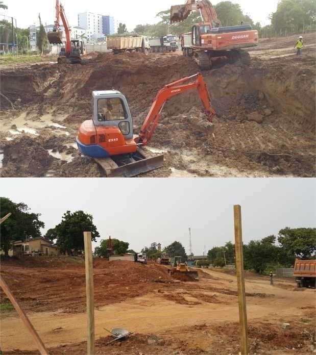 Earthworks and Ground Stabilization for NMS Infrastructure at Takoradi